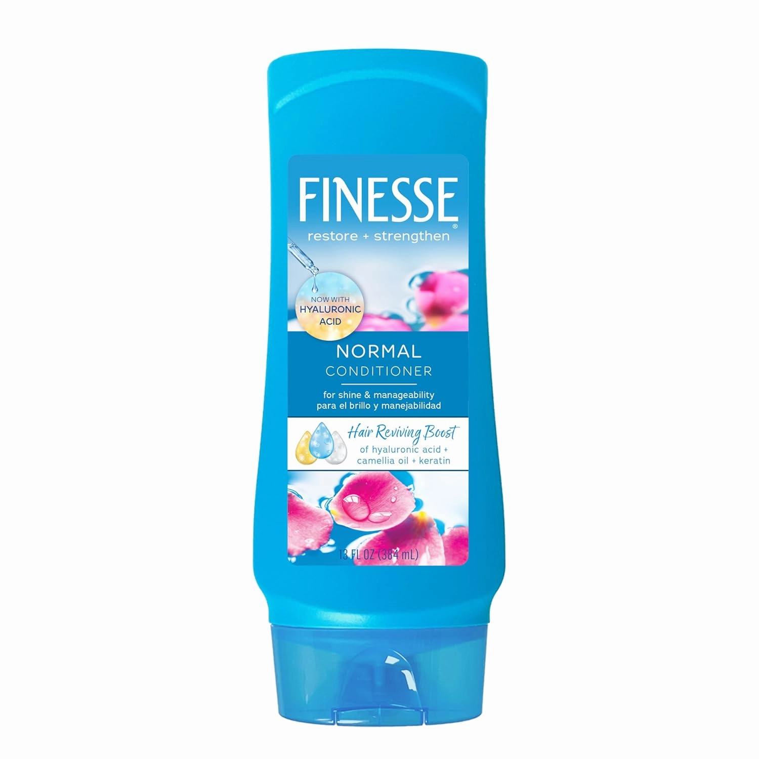 FINESSE Restore   Strengthen Normal Conditioner, 13 oz (Pack of 6), Enhance Hair's Shine & Manageability