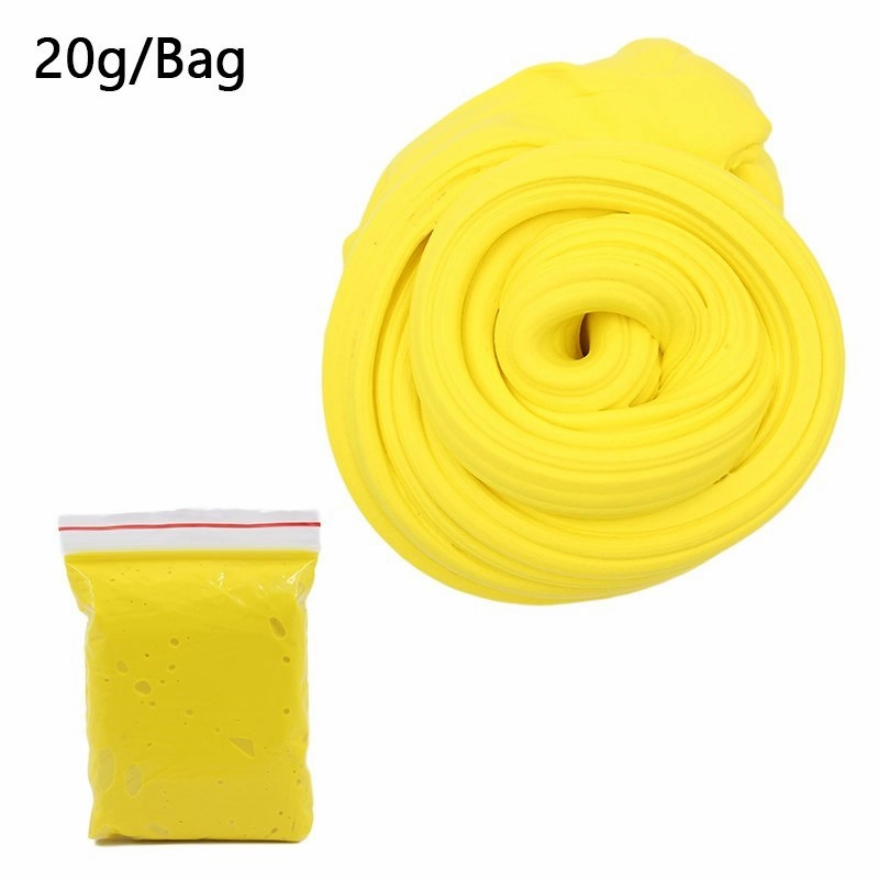 Fluffy Foam Slime Clay Ball Supplies DIY Light Soft Cotton Charms Slime Fruit Kit Cloud Craft Antistress Kids Toys for Children