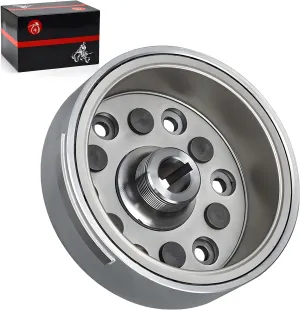 Flywheel Rotor For Yamaha Warrior 350 1990-2001 Big Bear 350 1990-1997 Kodiak 400 1993-1998 MOTO-4 350 YFM350ER 1990-1995 3HN-85550-01-00