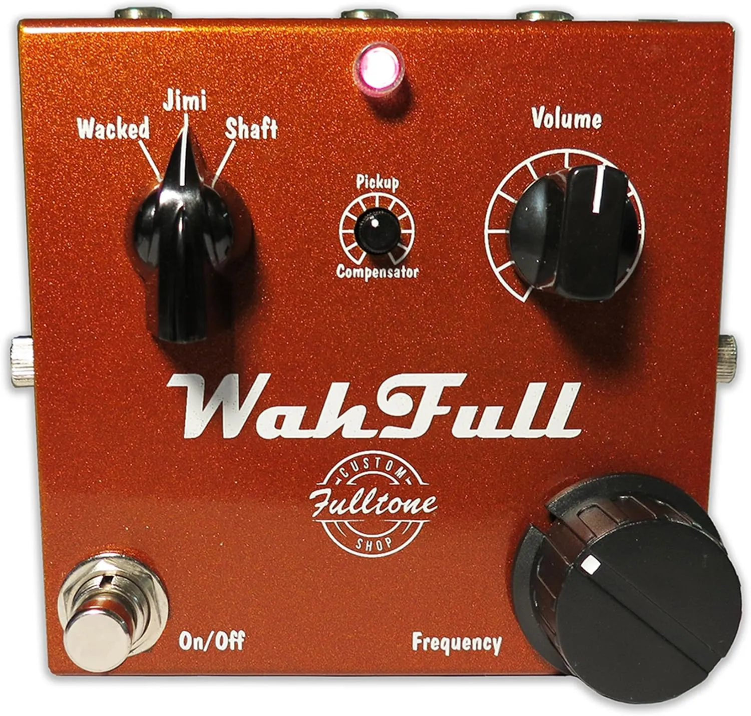 Fulltone Custom Shop WahFull Stompbox Wah Effects Pedal
