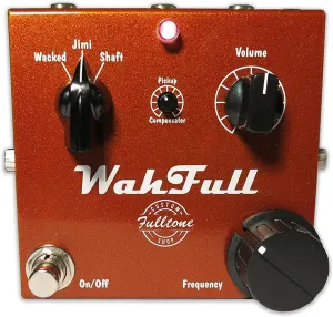 Fulltone Custom Shop WahFull Stompbox Wah Effects Pedal