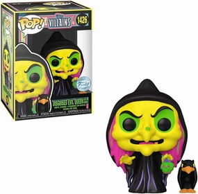 Funko Pop! Disney: Snow White - Witch with Raven (BLKLT) (Exc), Collectible Vinyl Figure - 76719
