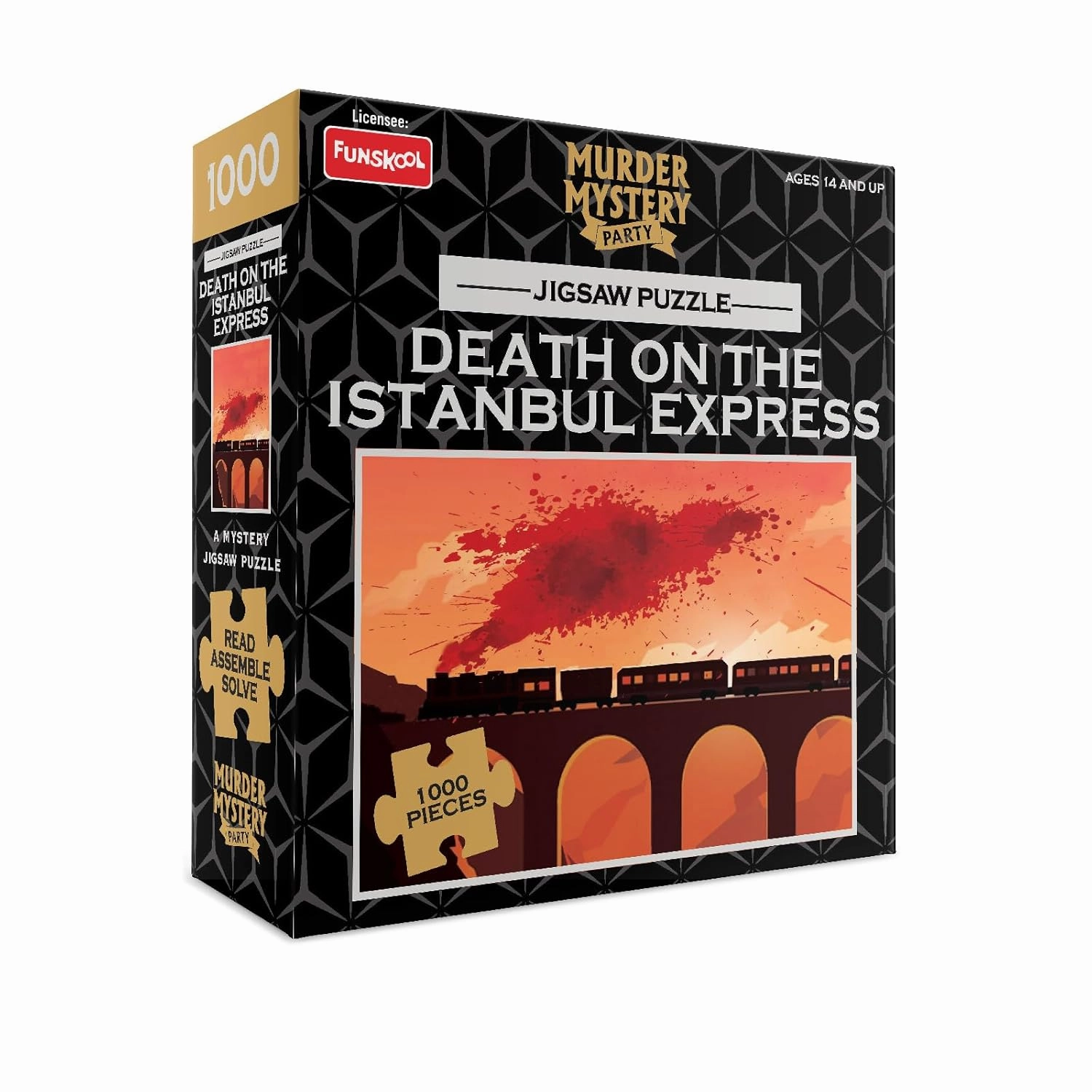 Funskool: Death On The Istanbul Express,Jigsaw Puzzle (1000 Pieces)