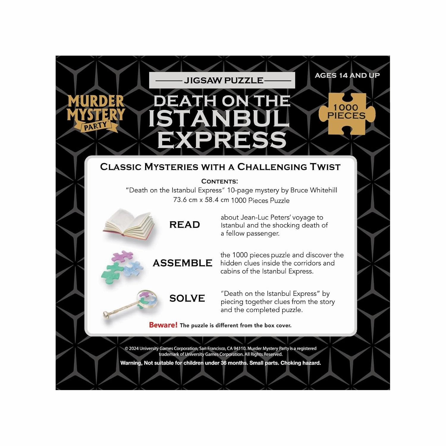 Funskool: Death On The Istanbul Express,Jigsaw Puzzle (1000 Pieces)