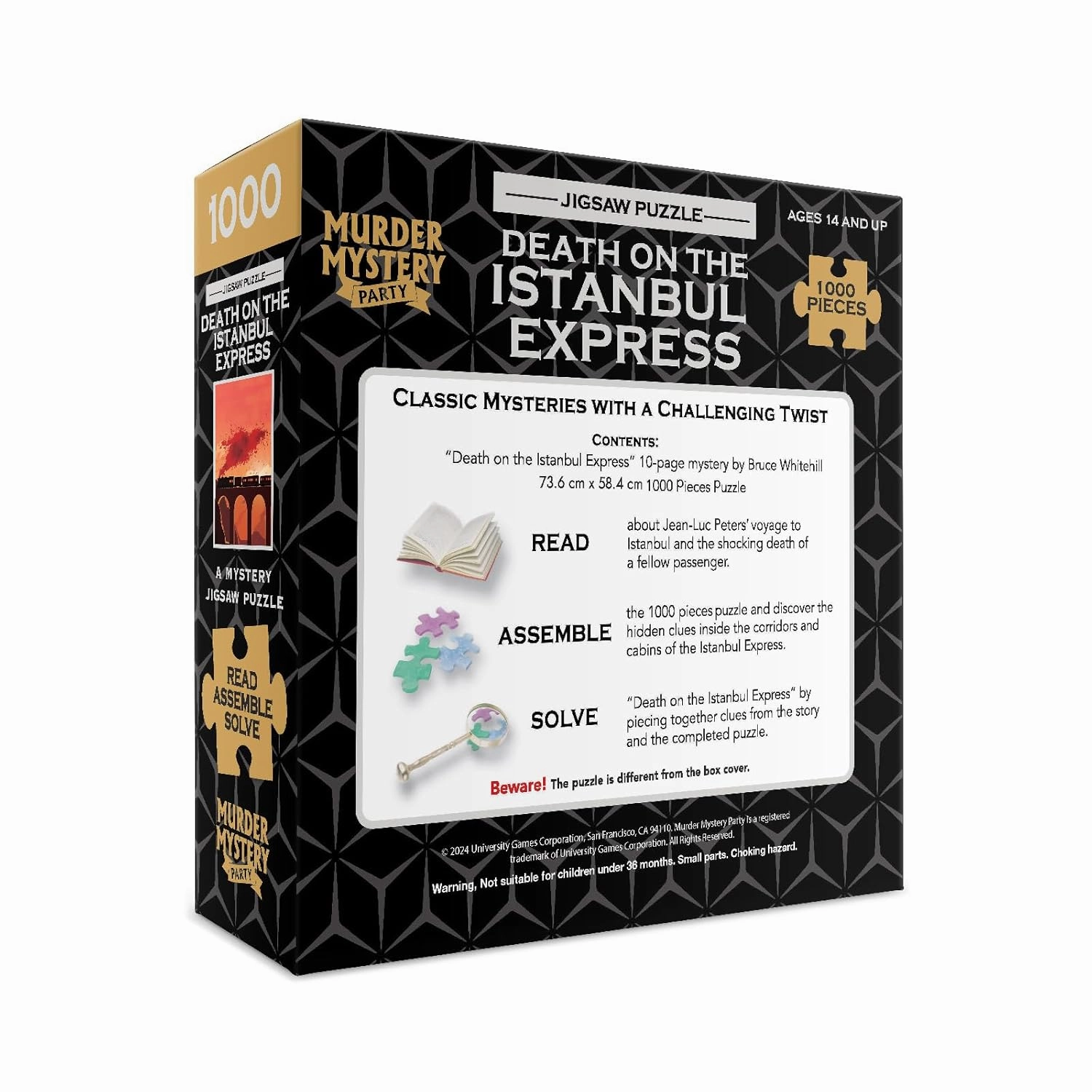 Funskool: Death On The Istanbul Express,Jigsaw Puzzle (1000 Pieces)