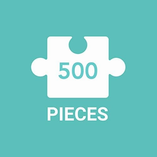 Galison Florette Puzzle, 500 Pieces, 20” x 20” – Floral Jigsaw Puzzle with a Beautiful Illustration by Victoria Ball – Thick Sturdy Pieces, Challenging Family Activity, Makes a Great Gift