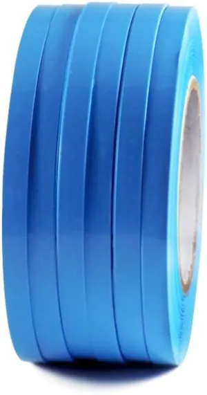 GGR Supplies T.R.U. UPVC-24BS Light Blue Poly Bag Sealing Tape: 3/8 in. x 180 yds. (Pack of 10)