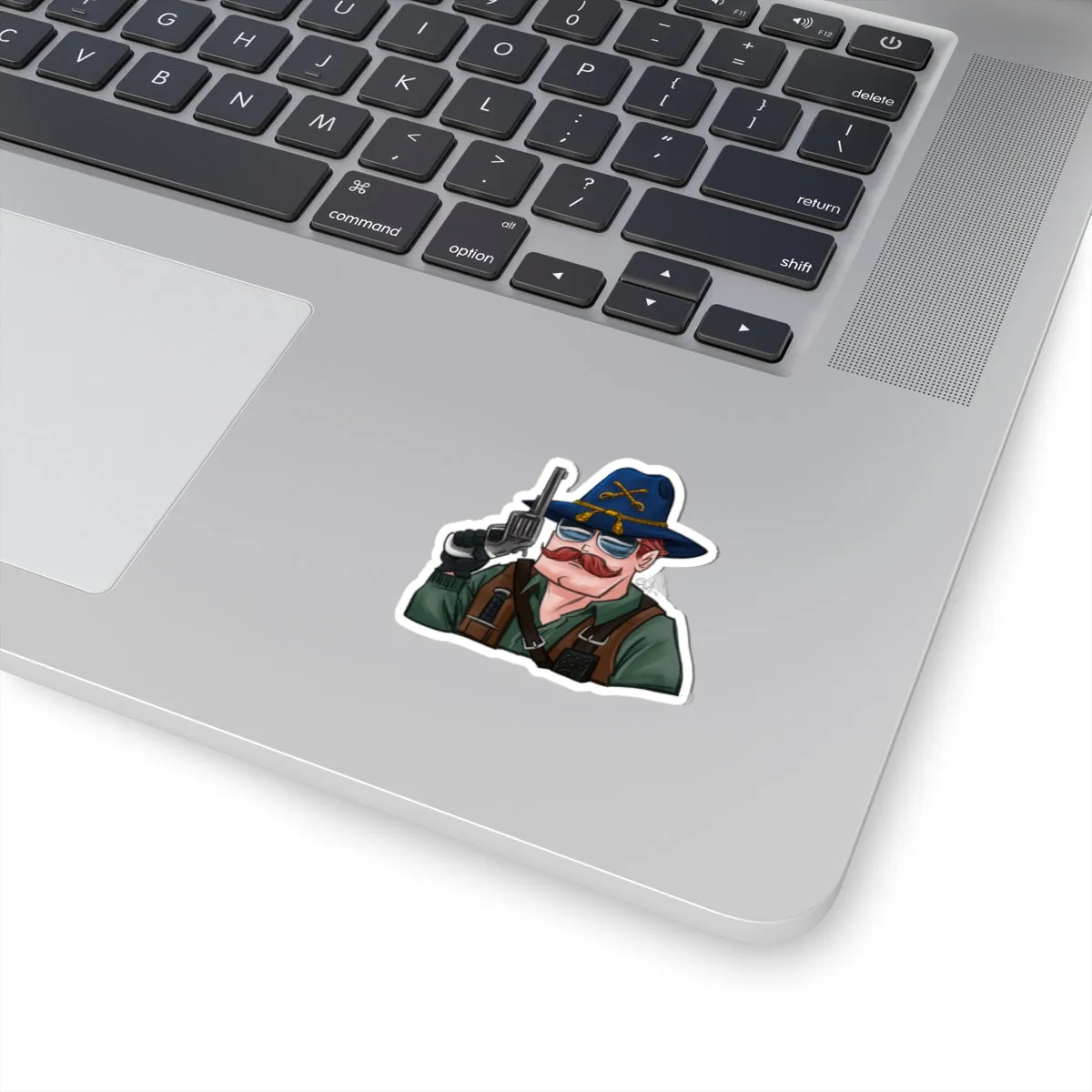 GI-Joe Wild Bill Kiss-Cut Sticker