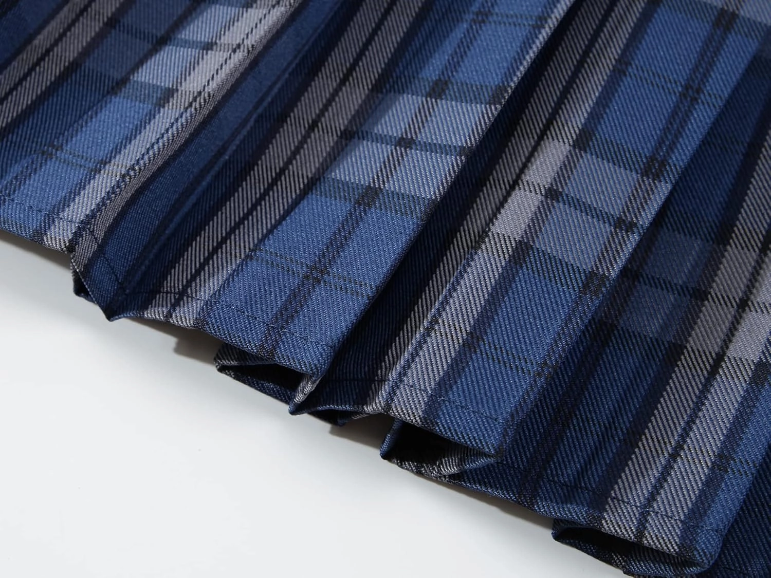 Girls Plaid Pleated School Uniform Skirts Women Short Mini Cosplay Costumes