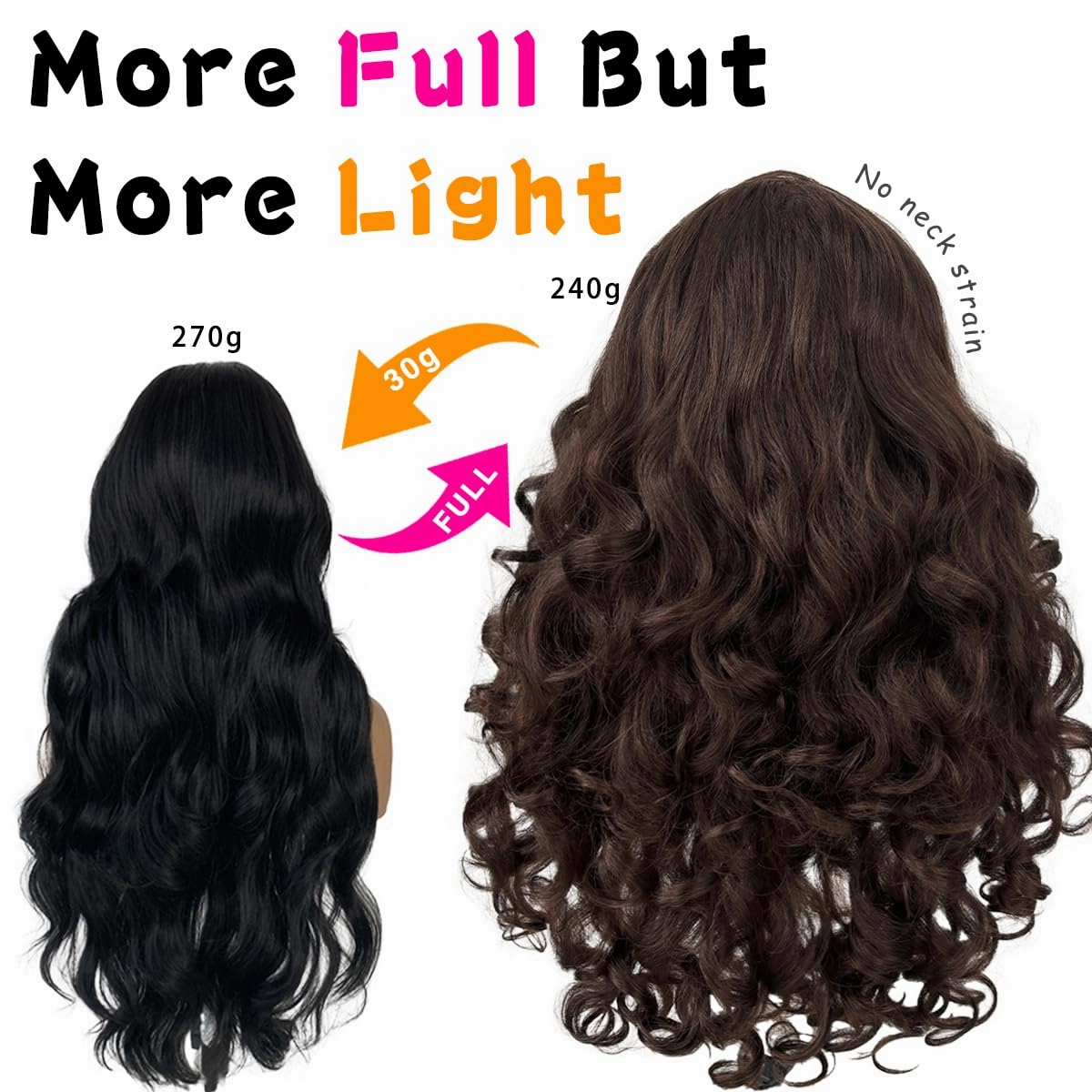 Glueless Lace Wig Pre-Plucked Brown 13x6 Yaki Crazy Body Wave Wig Pre-Cut Synthetic Balayage Wear And Go Wig With Natural Hairline