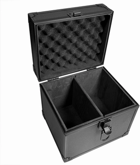 Graded Card Slab Storage Box Fits 44 PSA/BGS/FGS/SGC Graded Cards - Top Loader Card Holder Case Collector Box for MTG/Sport Cards Holder fits Slabs/Sleeved Cards (Double Slot)