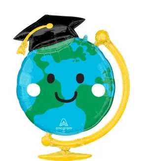 Graduation Fun Globe 29" Foil Balloon