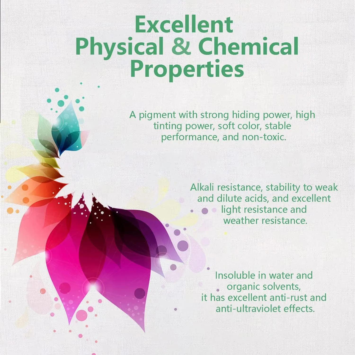 Green Iron Oxide,Green Iron Oxide Mineral Pigment,Pigments for Artistic and Decorative Painting, Concrete, Clay, Lime, Plaster, Masonry and Paint Products(100g/Bag)