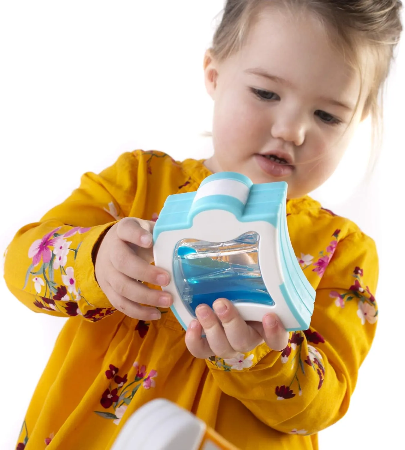 Guidecraft Grippies Waves - 20 Piece Set: STEM Magnetic Building Set for Toddlers, Kids Learning and Educational Toys