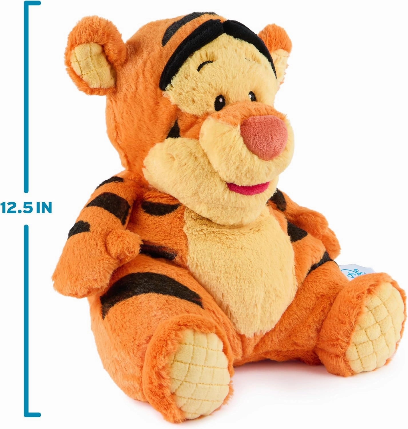 GUND Disney Official Tigger Oh So Snuggly Plush, Winnie The Pooh, Tigger Tiger Stuffed Animal for Ages 1 and Up, Orange, 12.5”