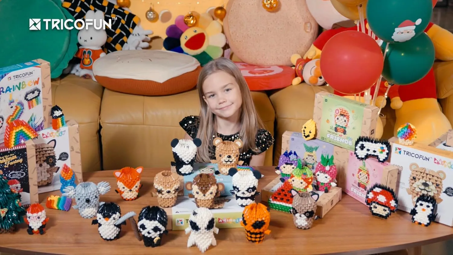 Halloween 3D Soft Building Blocks, Soft Assembling Building Kits Pressure-Relief Toys Interlocking Block Sets (Brick-Boo Ghost)