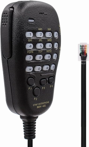 Handheld Microphone Speaker MH-48A6J with Button for YAESU FT-2900R FT-8900R FT-7900R FT-1807 FT-7800R FT-1900R FT-1500M FT-8500M radios