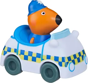 Hasbro Peppa Pig Little Buggies - Freddy Fox in Police Car Toy Vehicle Play Figure