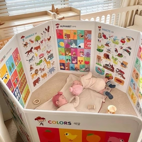 Hattung SayHouse Combo Pack Interactive Learning Set with Magnetic Alphabet, Flashcards, Talking Pen & Foldable Board ? Educational Toy for Kids' Early Learning, Spelling, Vocabulary, and More