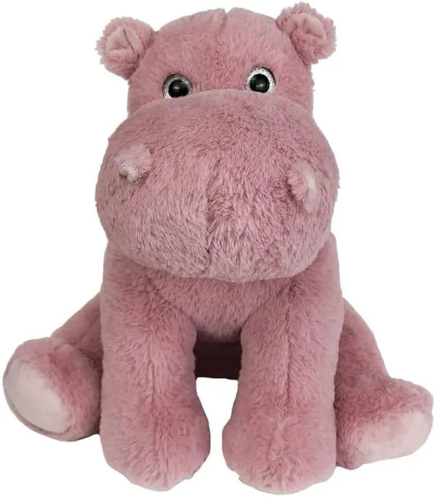 Henley The Hippo Plush Toy - 16-Inch Soft Cuddly Stuffed Hippopotamus for Kids 3 and Up - Perfect Plush Animal for Snuggling, Playtime, and Gift Giving
