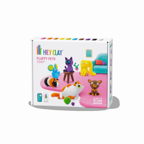HEY CLAY - FLUFFY PETS 15 CANS