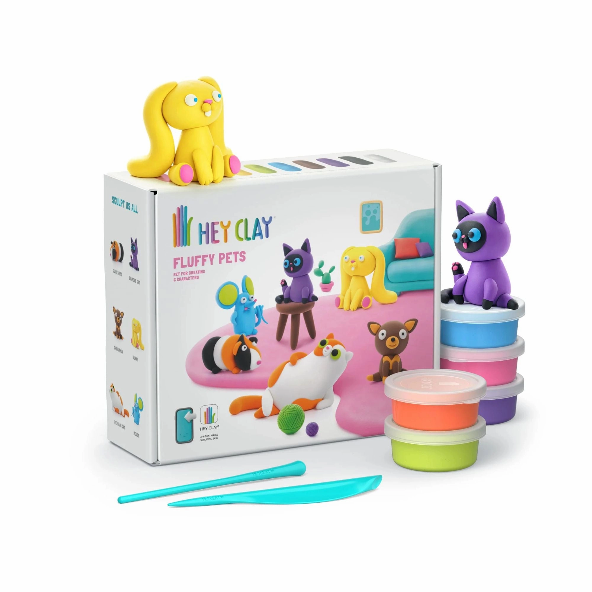Hey Clay - Fluffy Pets - 15 Cans