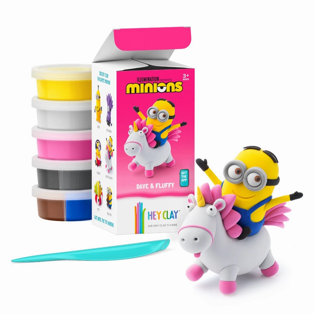 Hey Clay Minions - Dave and Fluffy, 5 Cans