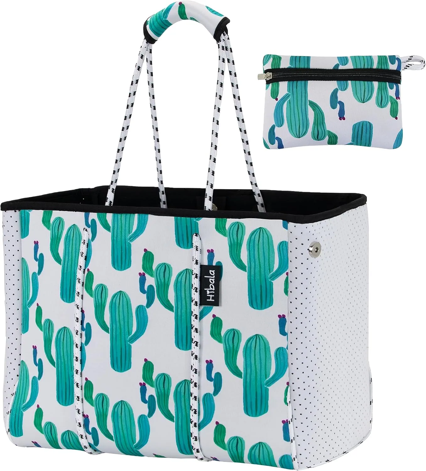 Hibala Neoprene Multipurpose Beach Bag,Gym/Travel/Pool Bag,Tote For Women&Men