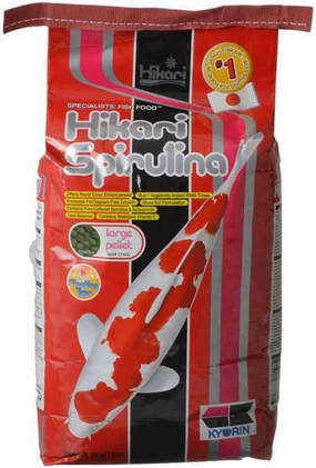 Hikari 11-Pound Spirulina Floating Pellets for Pets, Large