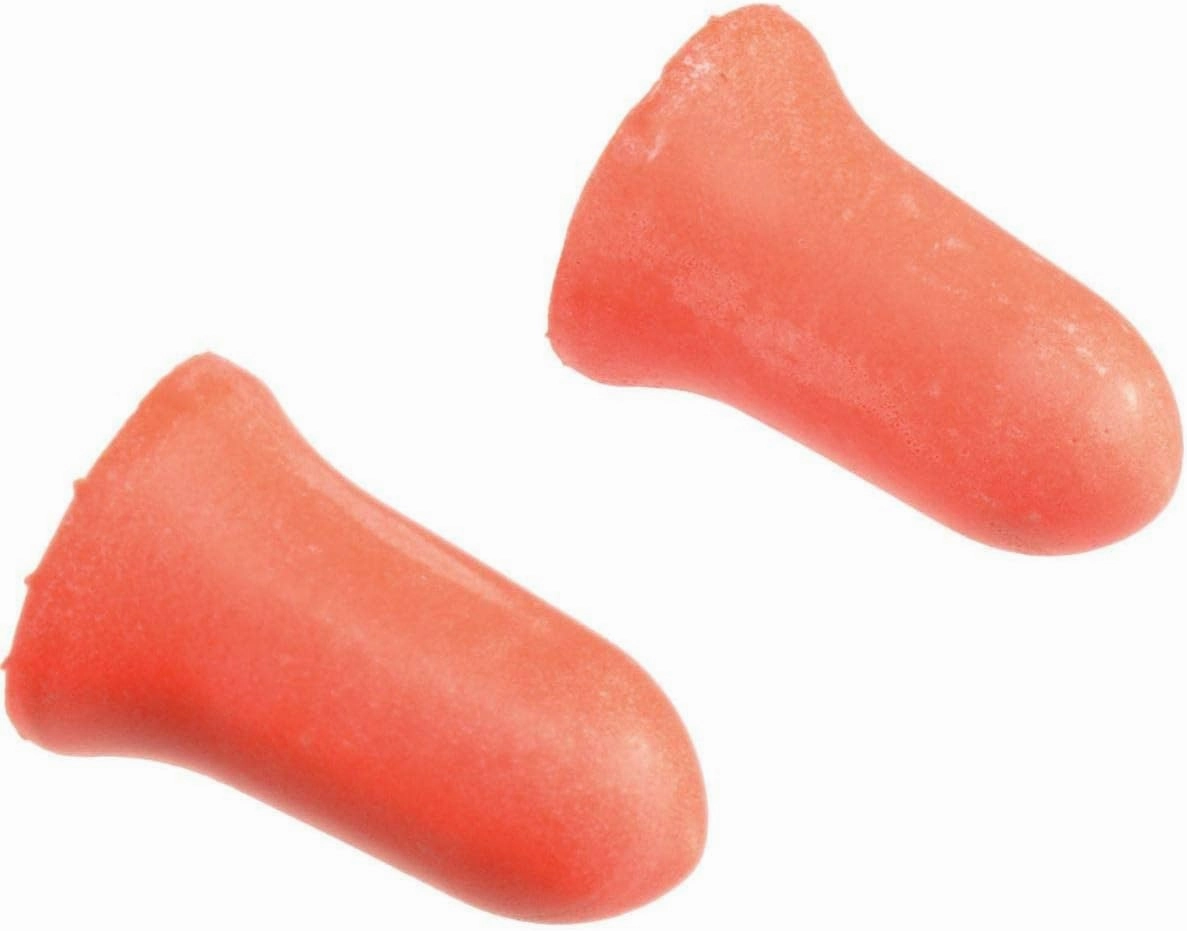 Howard Leight by Honeywell Maximum Disposable Earplugs Box, 200 Pair,Orange