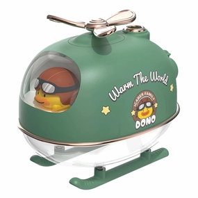 iCarer Family® Small Aircraft Shape Air Humidifier USB Helicopter Large Fog Volume Mini Cartoon Atomizer