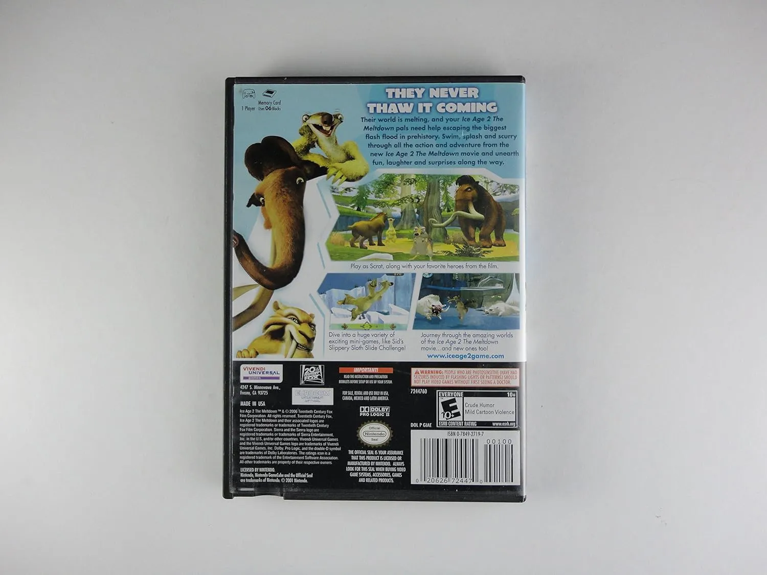 Ice Age 2: The Meltdown - Gamecube