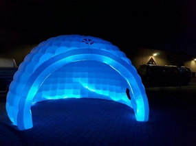 Inflatable Commercial Wedding Event Nightclub Patio Mini Golf Dome Marquee Tent (15x15x8ft.)