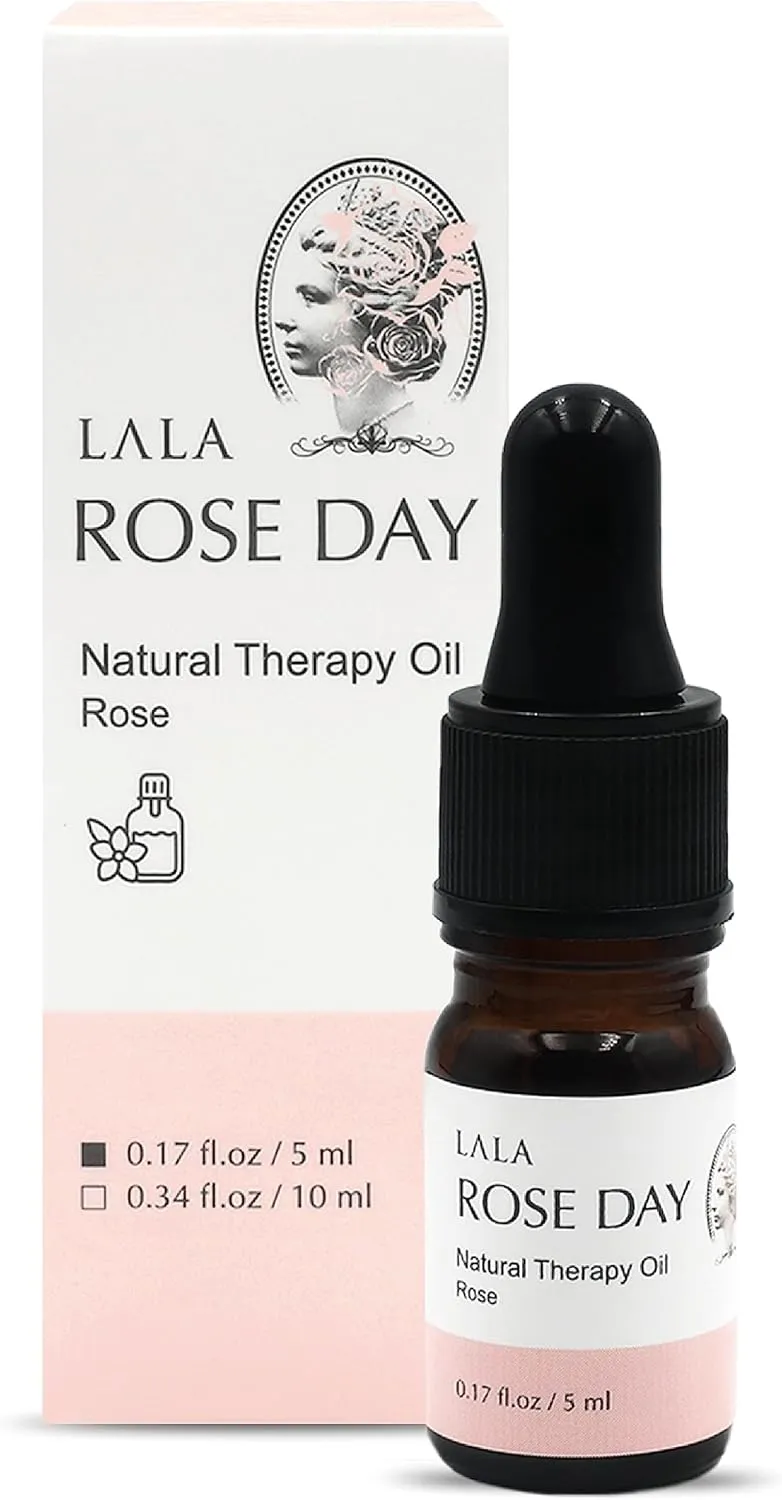 Inner Perfume Oil (Rose, 0.17fl oz) - Feminine Underwear Perfume for Women's Intimate Hygiene. Immunity-boosting, Feminine Care Solution with Natural Ingredients.
