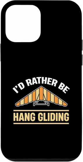 iPhone 12 mini I'd Rather Be Hang Gliding Skydiver Parachuting Adventure Case