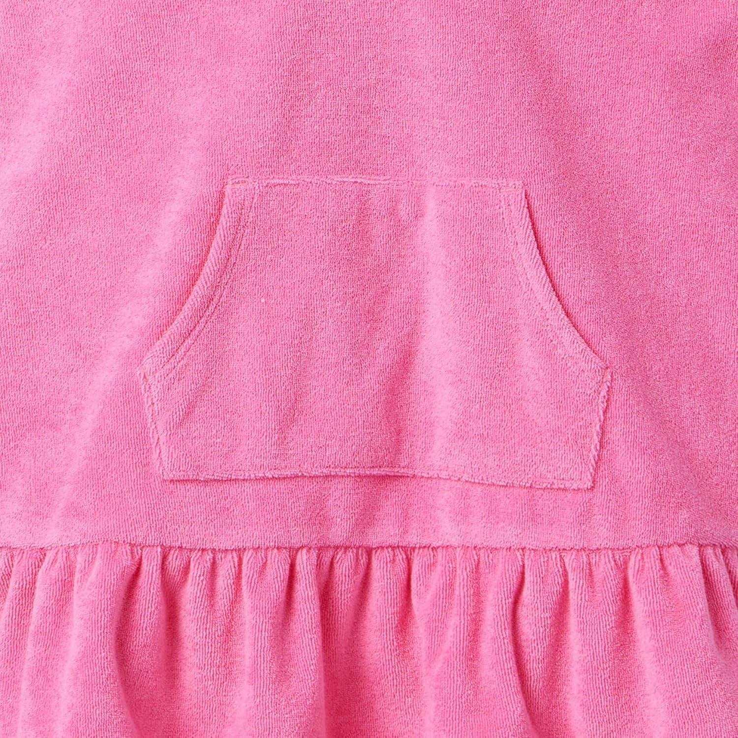 Janie and Jack Girls' Hooded Swim Cover-up (Toddler/Little Big Kid)