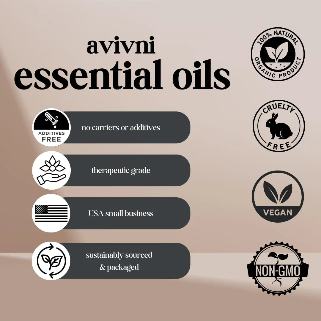 Jasmine Essential Oil - 100% Pure & Natural, Organic, Undiluted for Aromatherapy, Skin, Hair, Diffuser (0.33oz - 10ml)