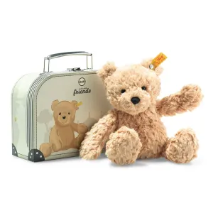 Jimmy Teddy Bear in Suitcase - 7" Tall