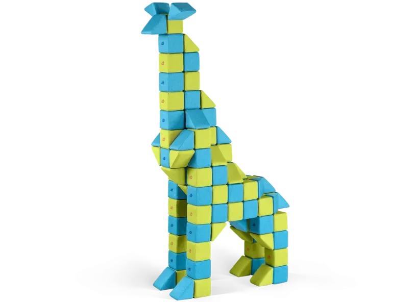 JollyHeap Magnetic 150 Block Joy Set