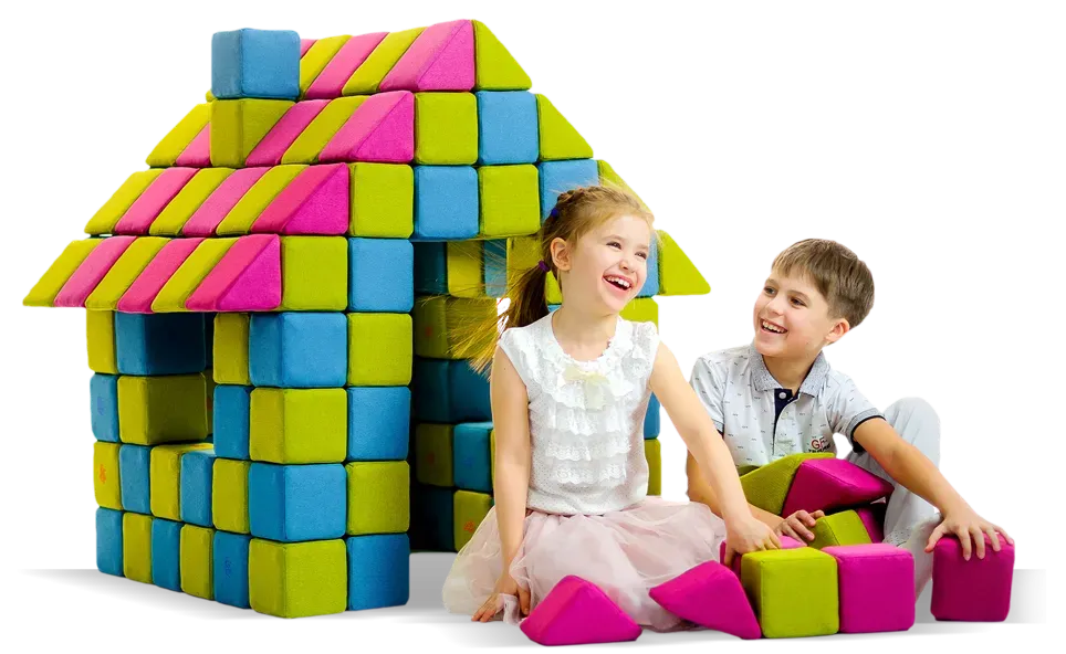 JollyHeap Magnetic 150 Block Joy Set