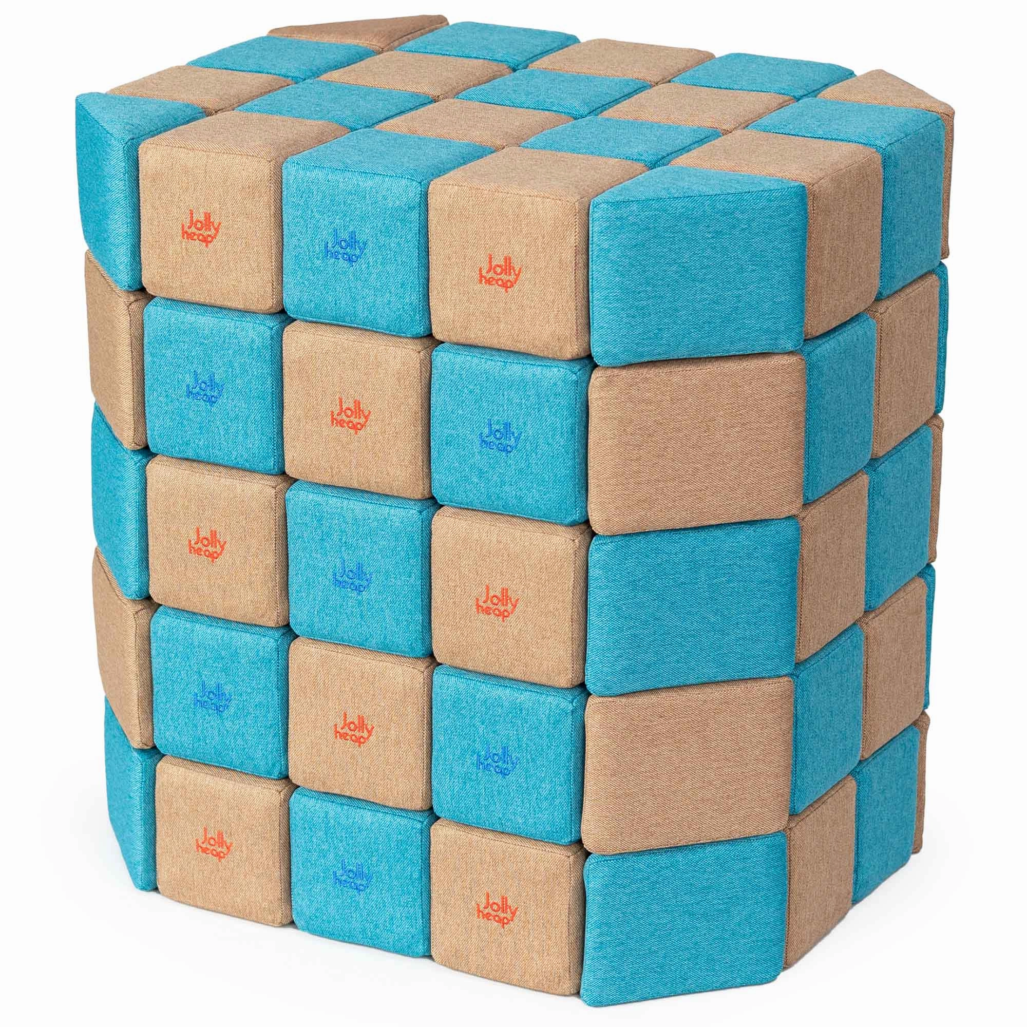 Jollyheap Magnetic Blocks Basic Set 100