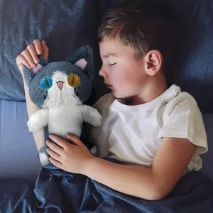 JOSON Cute Plush Shark Toy, Soft Cartoon Shark cat Filled Animal Pillow, Suitable for Birthday for Boys and Girls (33.5 inches)