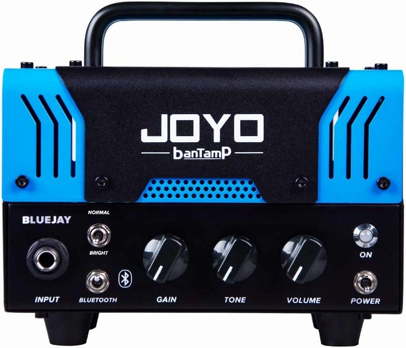 JOYO Bluejay BanTamp Series Mini Amp Head 20 Watt Preamp 2 Channel Hybrid Tube Guitar Amplifier with Bluetooth