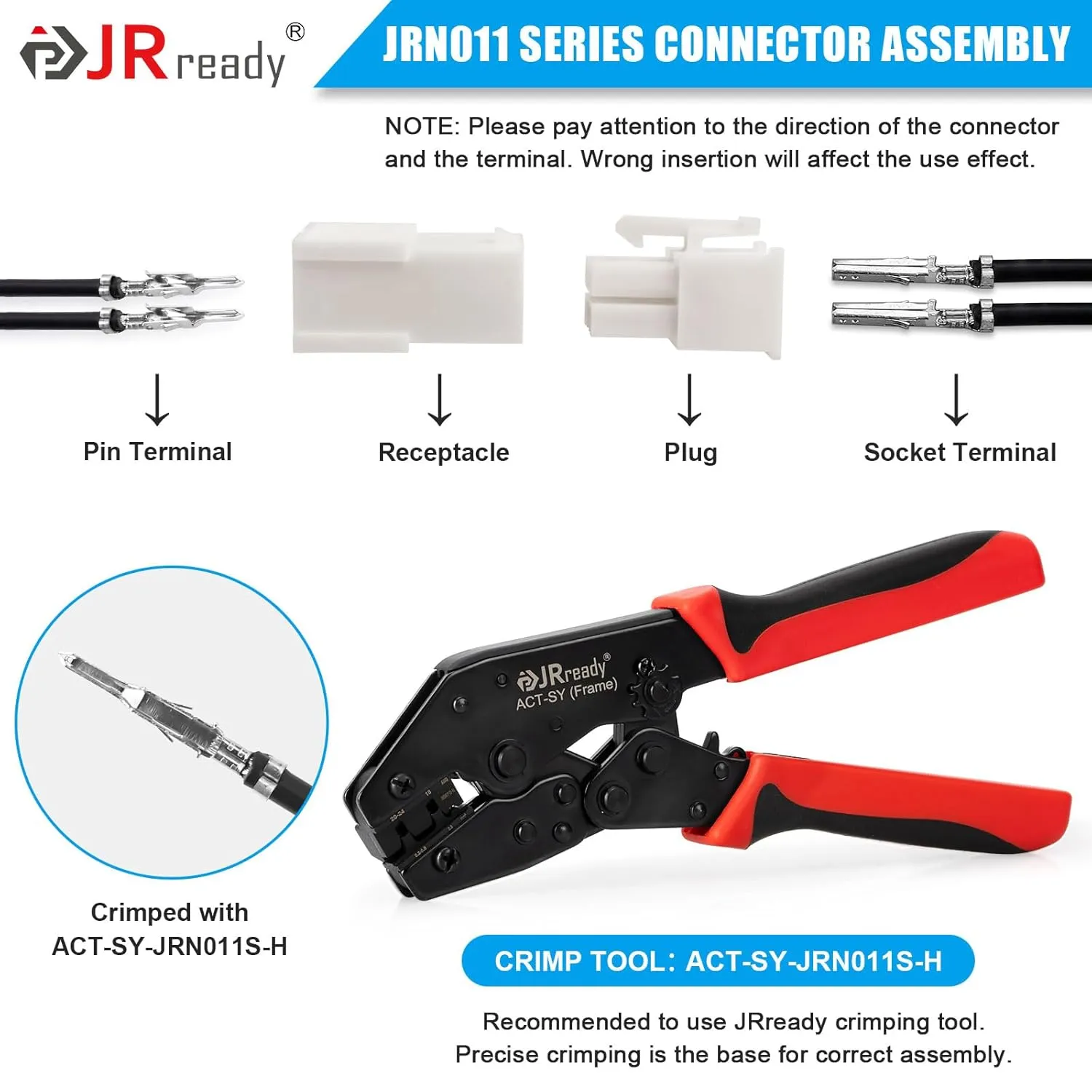 JRready ST6519 238Pcs Pin Connector Kit Wire Automotive Electrical Male Female Connector 18-24AWG Terminals Pin and Sockets Molex Mini-Fit 4.2pitch