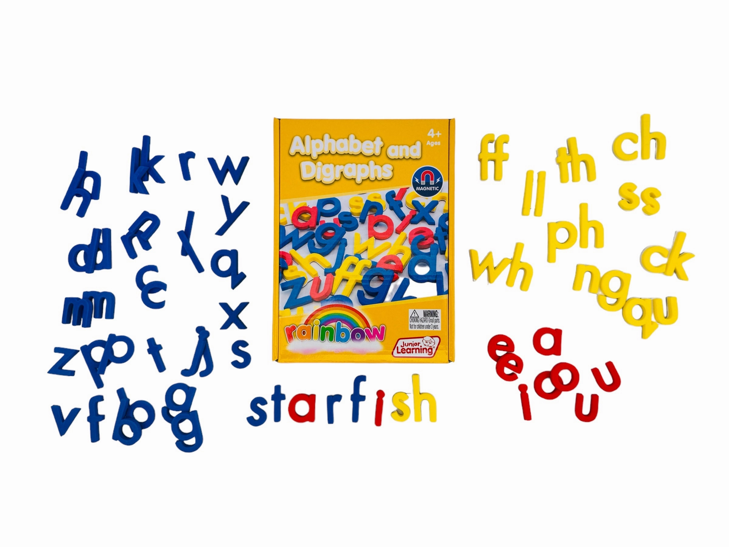 Junior Learning Alphabet and Digraphs - Magnetic Lower Case