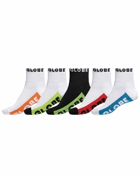 Junior Multi Bright Crew Sock- Assorted