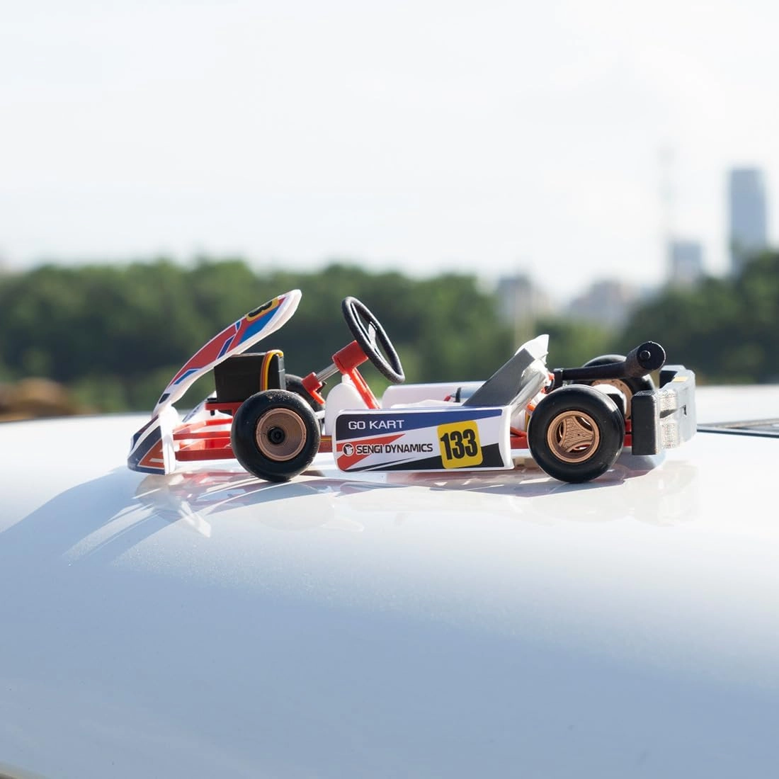 Kart-80 1/32 RC Drift Car for Adults, 2.4G Mini RC Kart Assembly Model Kit Without Remote Control, Receiver, Remote Control Karting Remote Control Car RC Racing Car RC Vehicle Gift