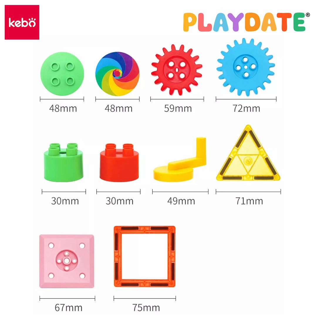 Kebo Gear Magnetic Tiles
