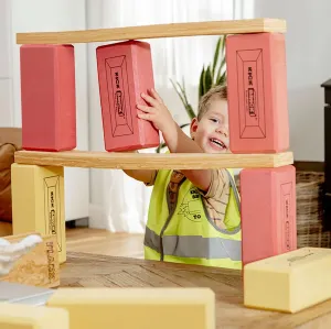 Kick Brick Red Yellow