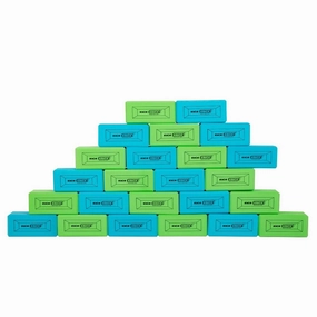 Kick Brick Blue Green